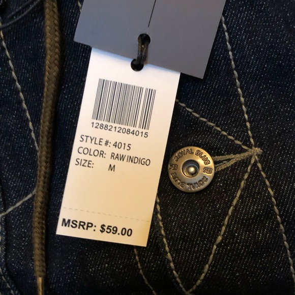NWT Classic Hooded Denim Coat - Picture 3 of 5